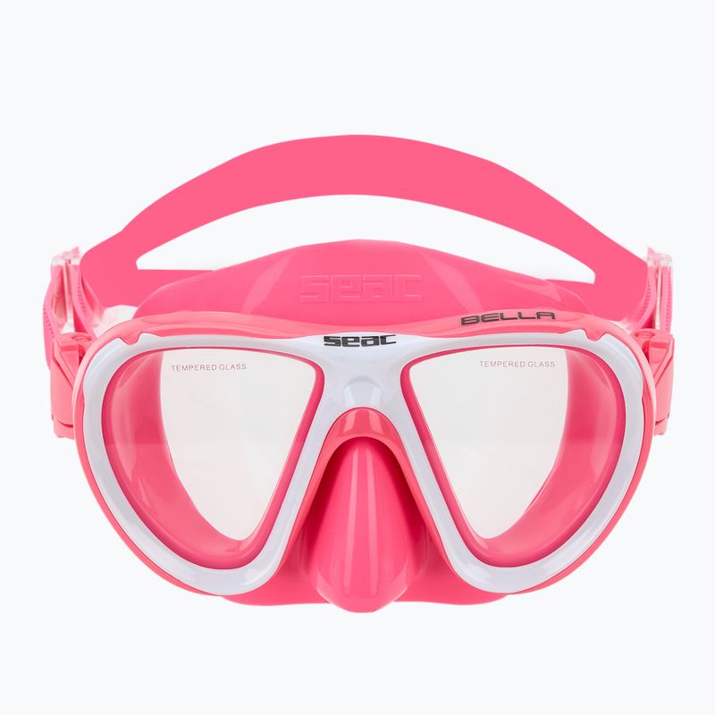 Set de snorkeling pentru copii SEAC Bella pink 3