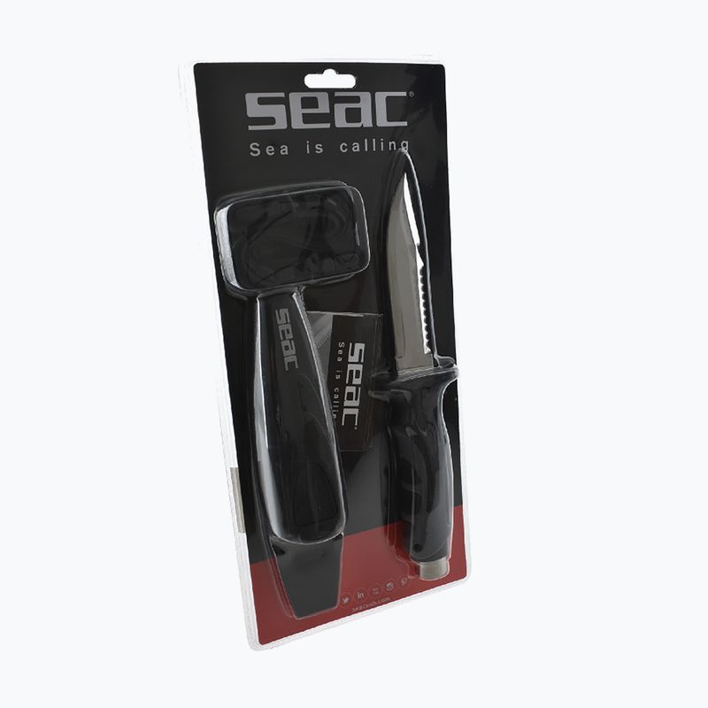 Cuțit de scufundare SEAC Hammer black 3