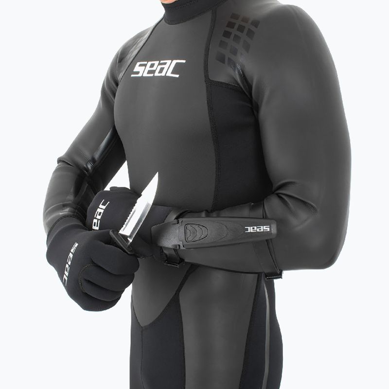 Cuțit de scufundare SEAC Hammer black 6
