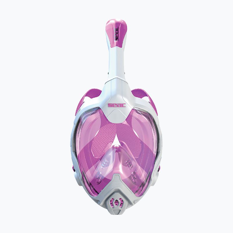 Mască integrală pentru copii SEAC Magica White/Pink 2
