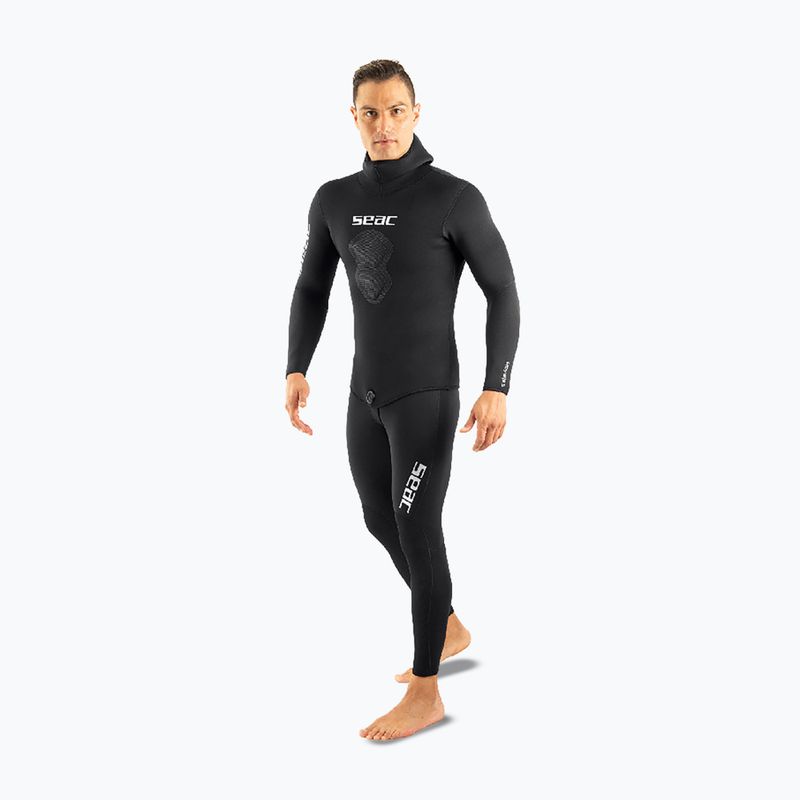 Costum de scufundări pentru bărbați SEAC Royal 7 mm Long John+Jacket black 3