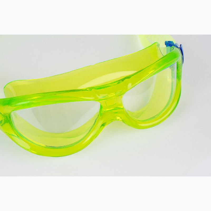 Mască de înot pentru copii SEAC Matt matt lime/clear 2