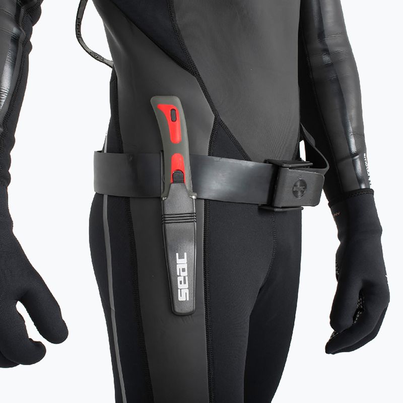 Cuțit de scufundare SEAC Bat red 3