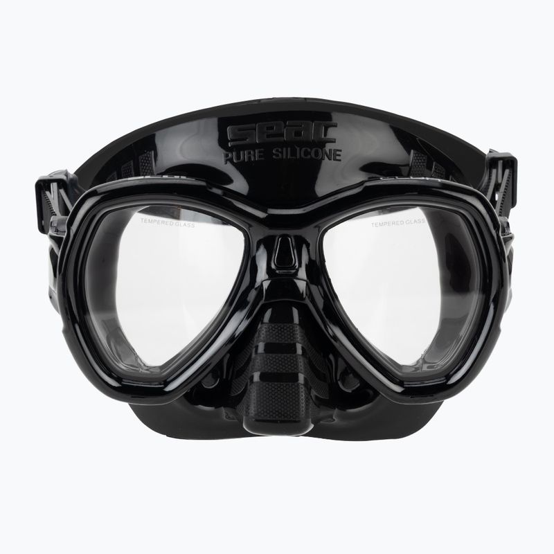 Set de snorkeling SEAC Elba black 2