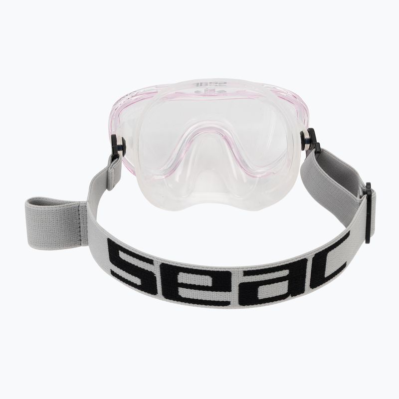 Mască de scufundări pentru copii Seac Viva pink 4