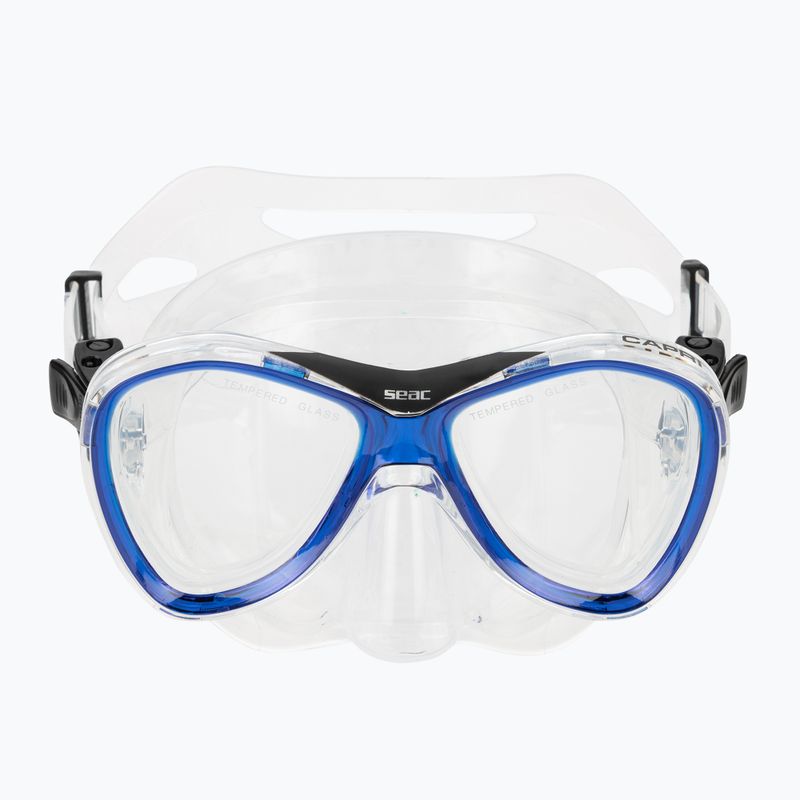 Set de snorkeling SEAC Bis Capri Top blue 2
