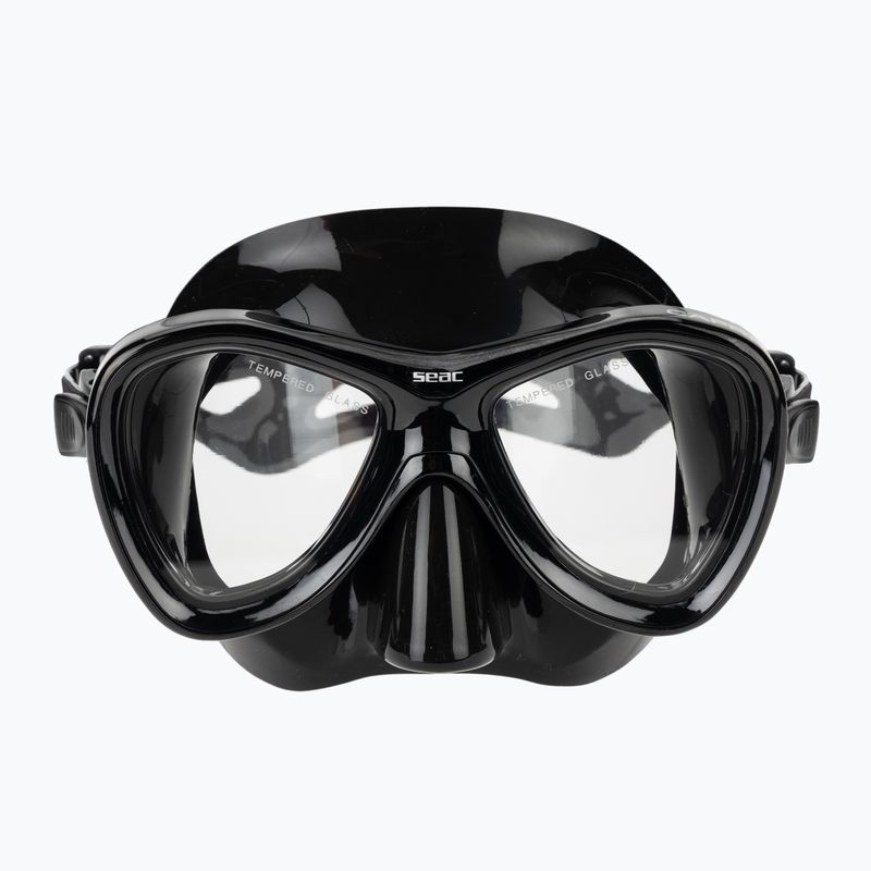 Set de snorkeling SEAC Bis Capri Top black 2