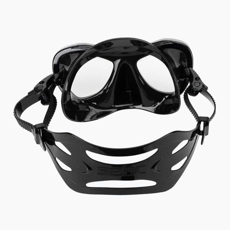 Set de snorkeling SEAC Bis Capri Top black 4