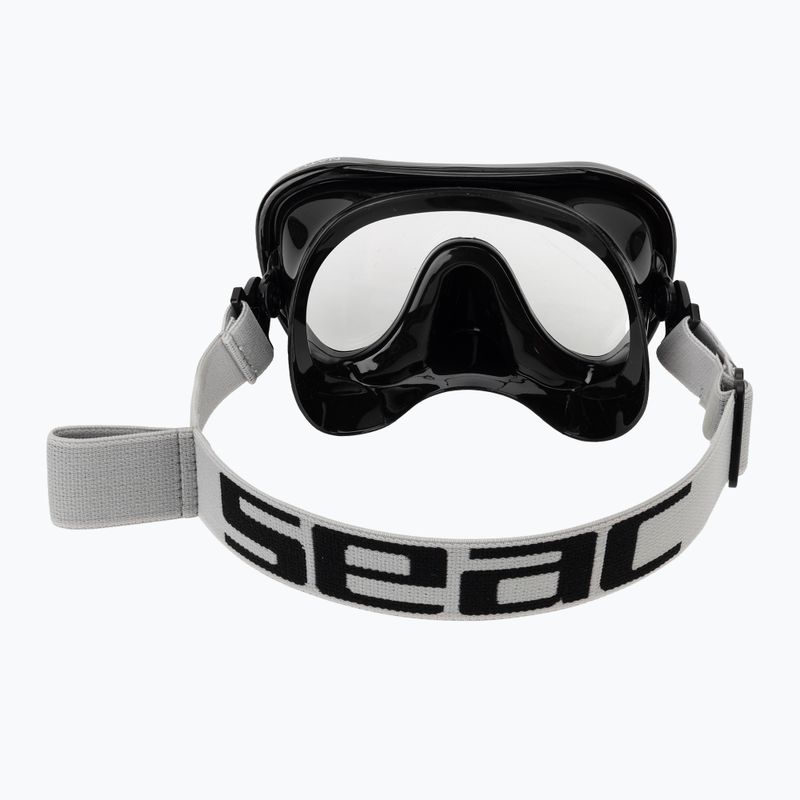 Mască de snorkeling Seac Natua black 4