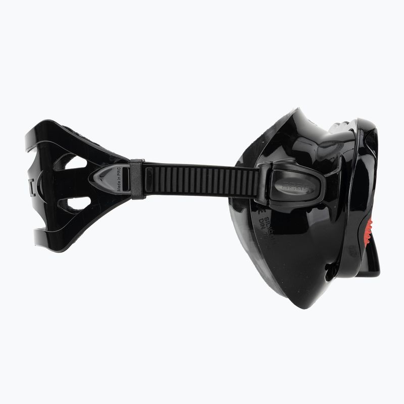 Mască de snorkeling Seac Boss black/red 3
