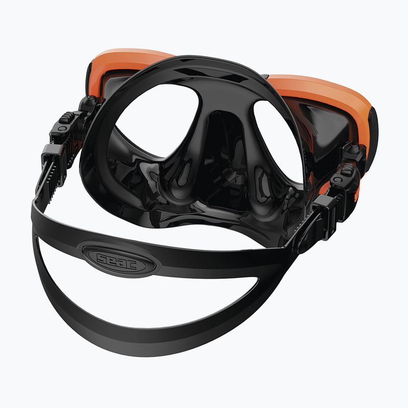 Mască de scufundări SEAC Afrodite orange 2