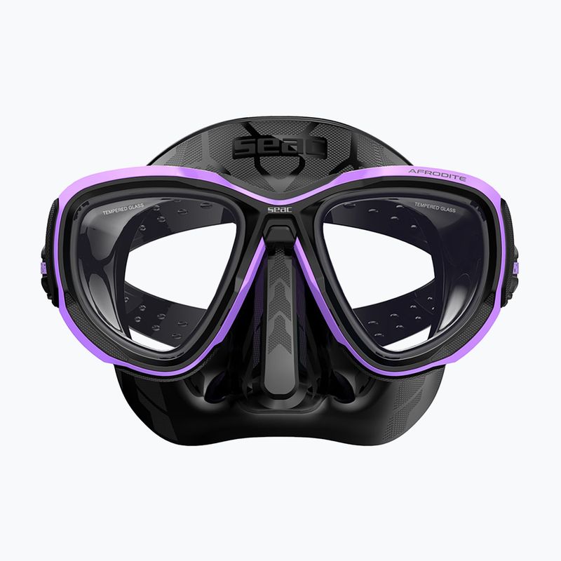 Mască de scufundări SEAC Afrodite lilac 3