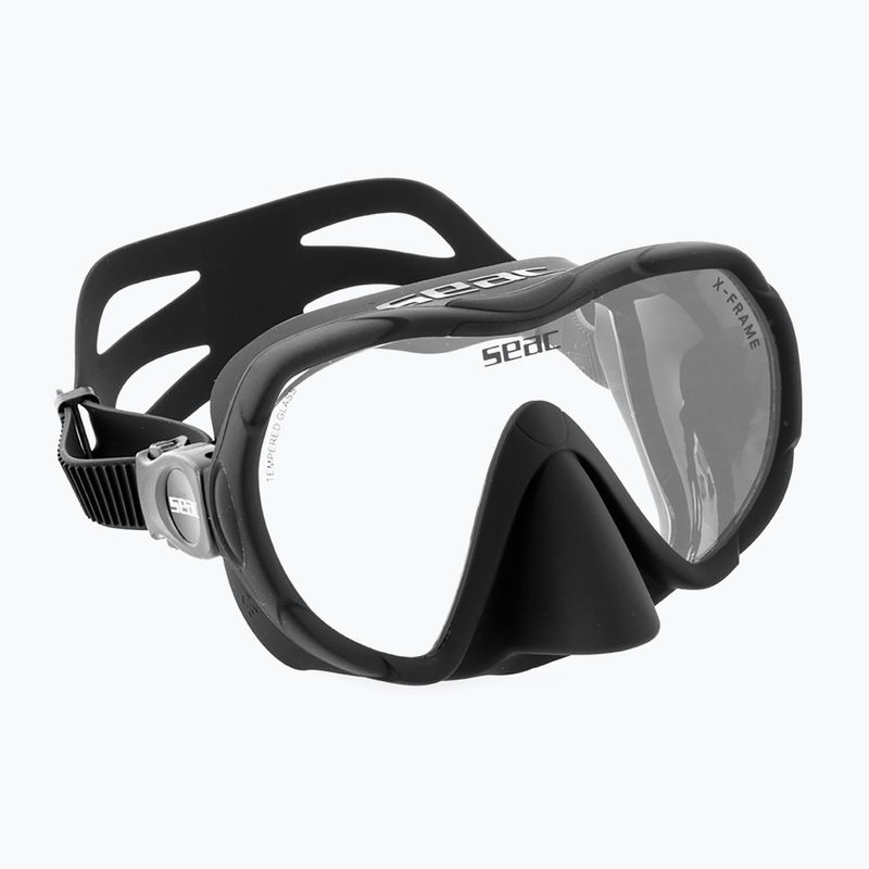 Mască de scufundări SEAC X-Frame black 2