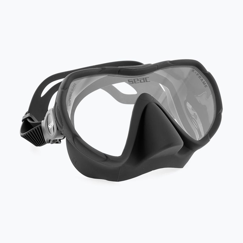 Mască de scufundări SEAC X-Frame black 4