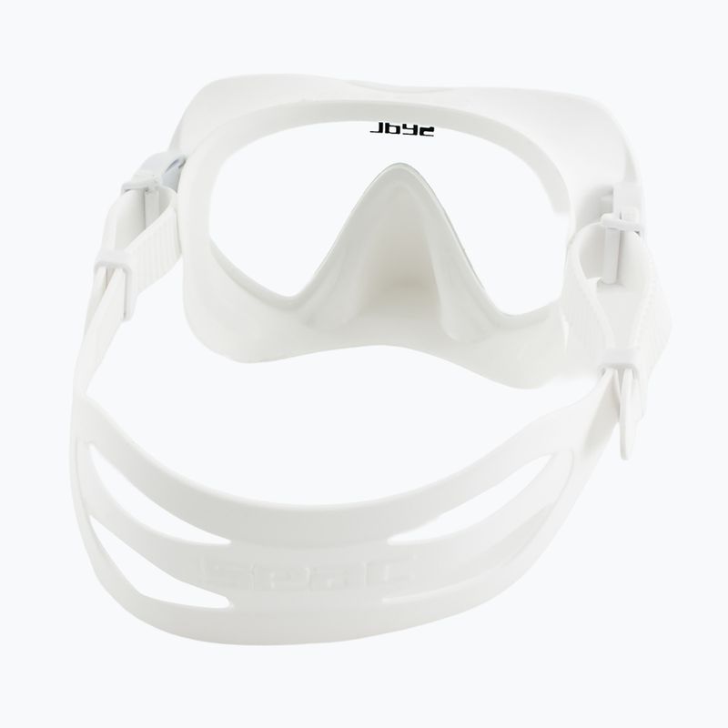 Mască de scufundări SEAC X-Frame white 2