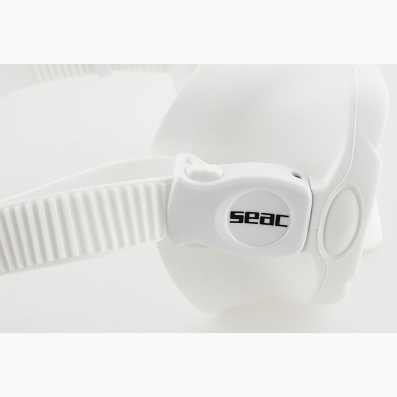Mască de scufundări SEAC X-Frame white 7