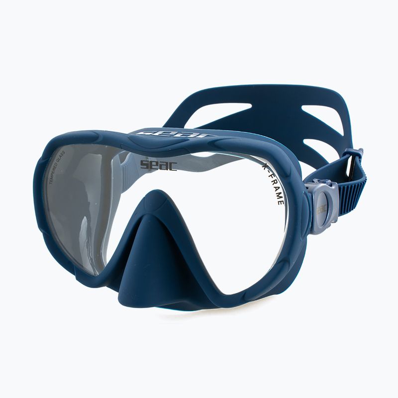 Mască de scufundări SEAC X-Frame blue 2