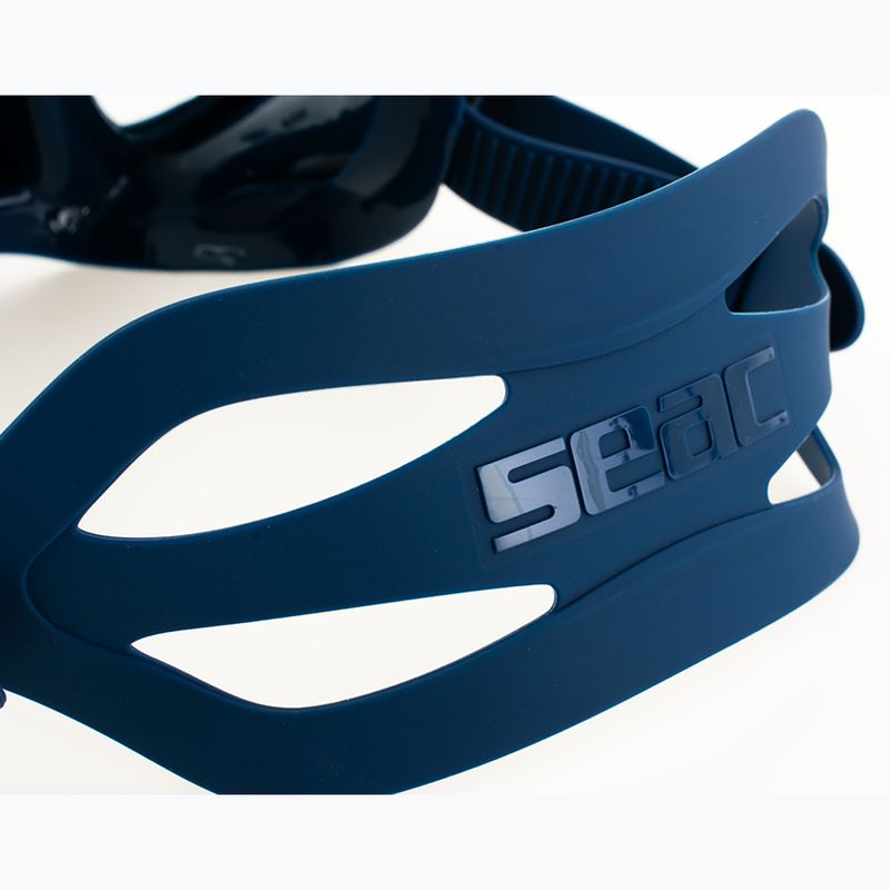 Mască de scufundări SEAC X-Frame blue 8