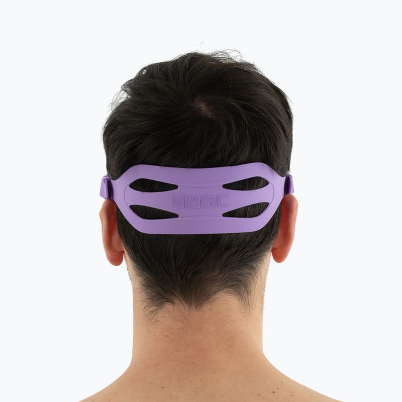 Mască de scufundări SEAC X-Frame lilac 8
