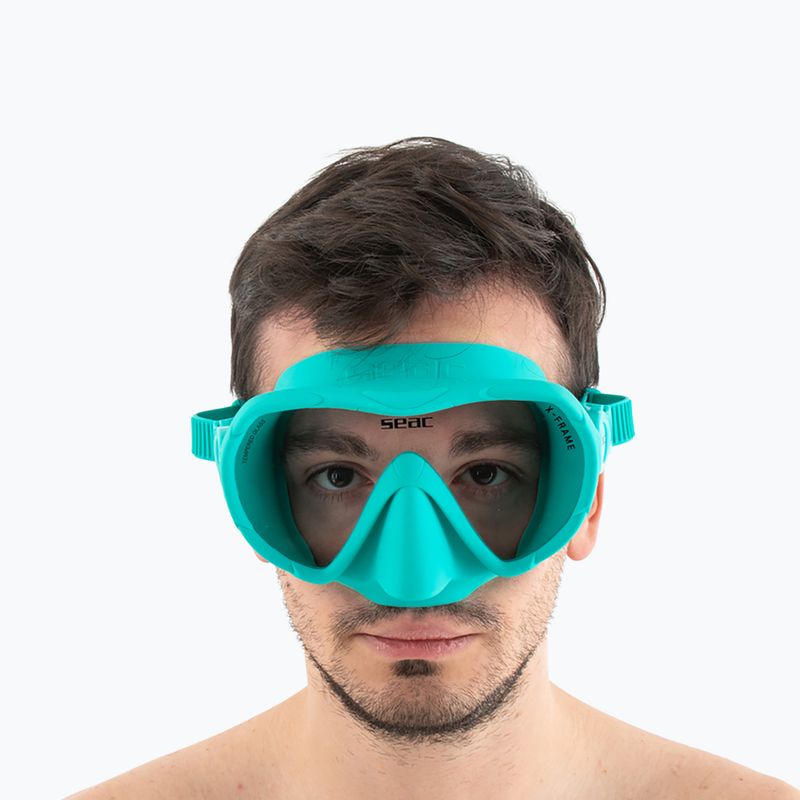 Mască de scufundări SEAC X-Frame tiffany 8