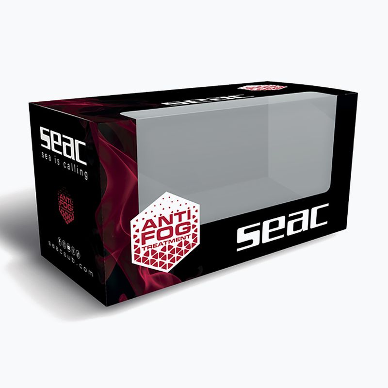 Mască de scufundări SEAC Clear Antifog transparent black 5