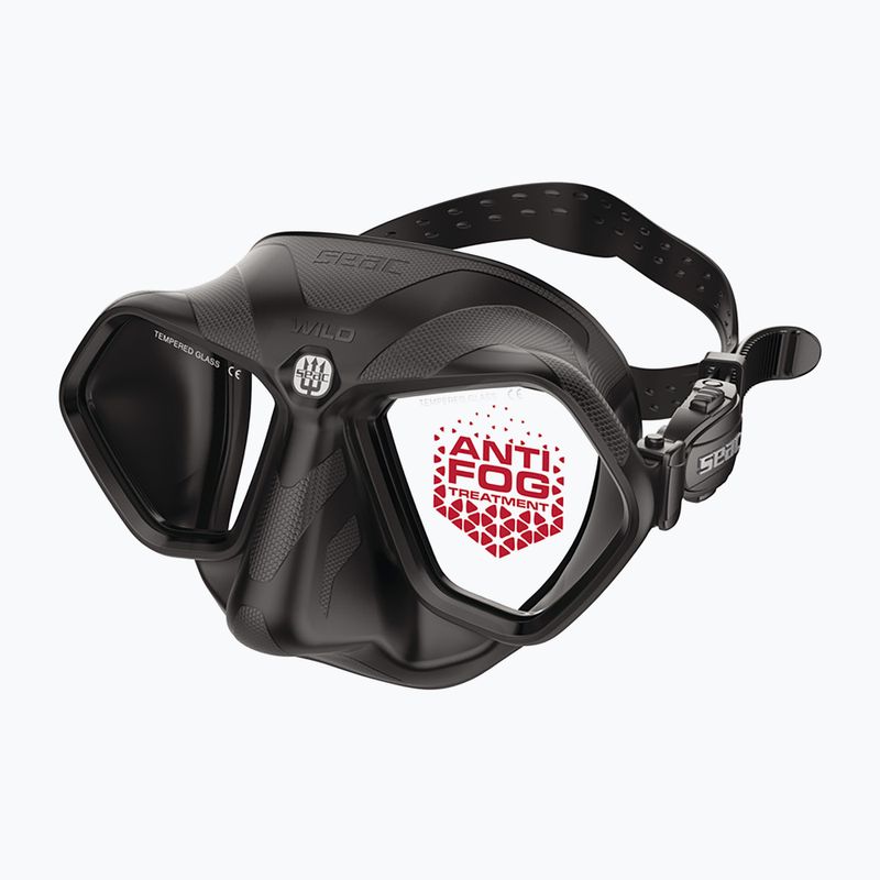 Mască de scufundări SEAC Wild Antifog black 2