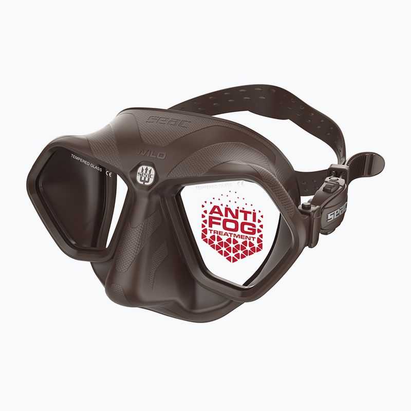 Mască de scufundări SEAC Wild Antifog brown 2