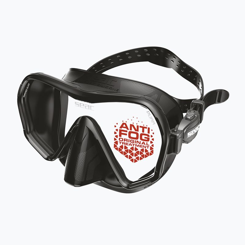 Mască de scufundări SEAC Pura Antifog black 2