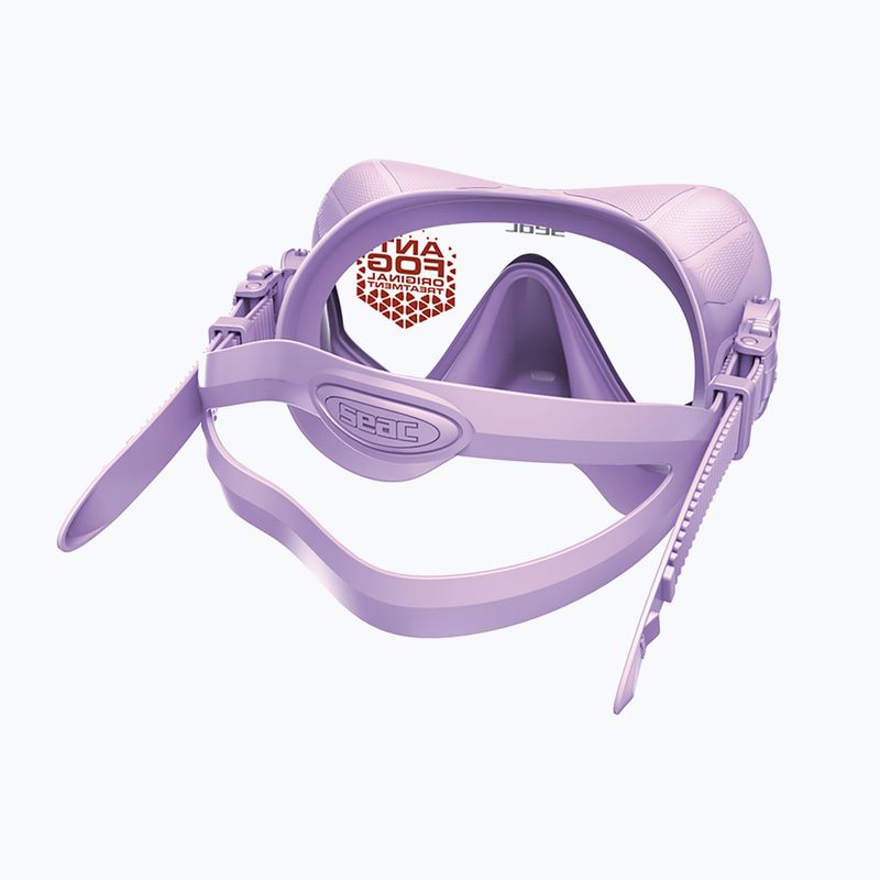 Mască de scufundări SEAC Pura Antifog lilac 3