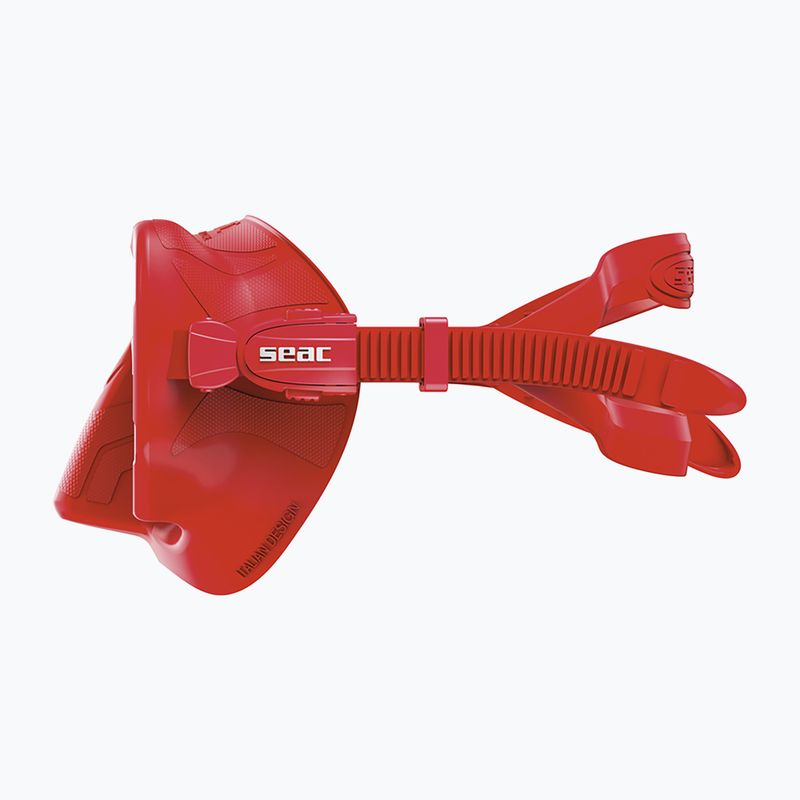 Mască de scufundări SEAC Pura Antifog red 5