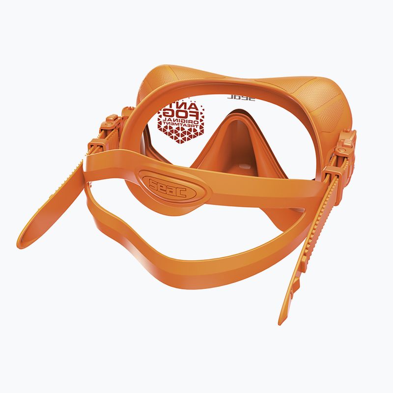 Mască de scufundări SEAC Pura Antifog orange 3