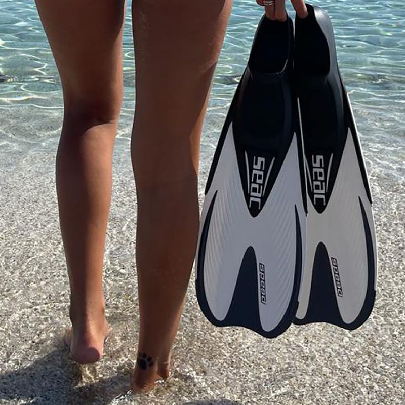 Labe de snorkeling SEAC Speed white 8