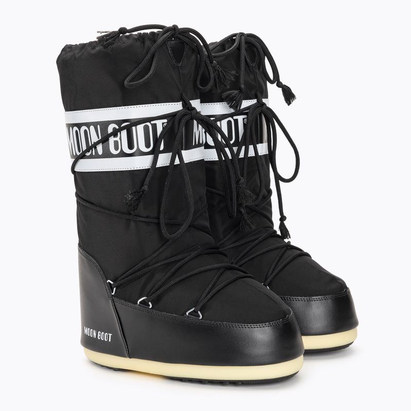 Ghete pentru femei Moon Boot Icon Nylon black 4