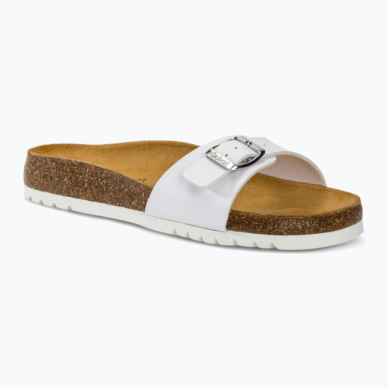 Papuci pentru femei Scholl Estelle Syn white