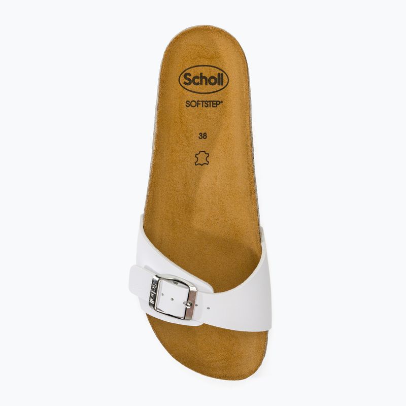 Papuci pentru femei Scholl Estelle Syn white