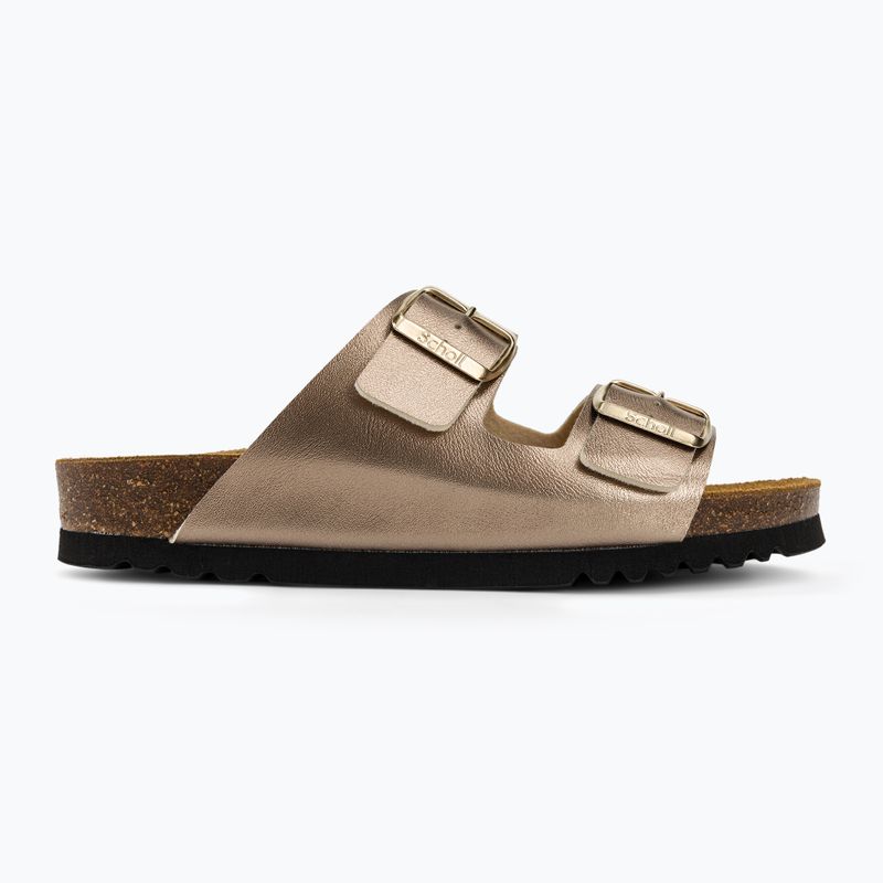 Papuci pentru femei  Scholl Josephine Lamsynth taupe 2