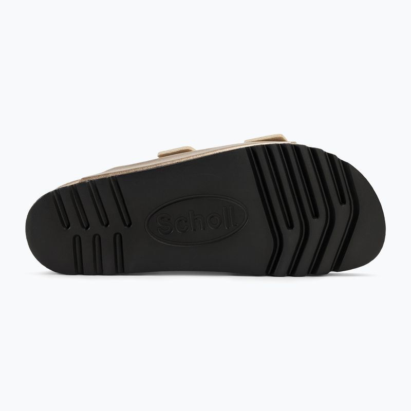 Papuci pentru femei  Scholl Josephine Lamsynth taupe 4