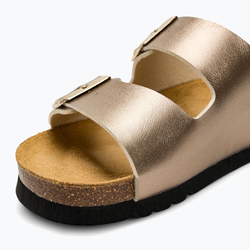 Papuci pentru femei  Scholl Josephine Lamsynth taupe 7