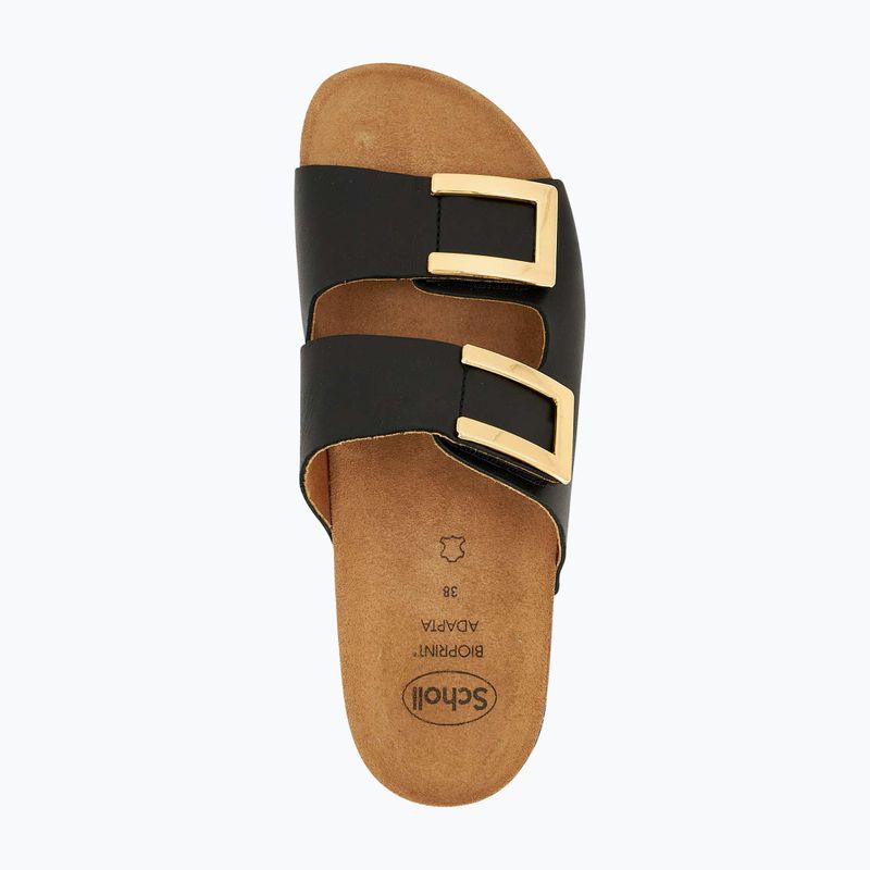 Șlapi de damă Scholl Montery 2 Straps Ad Med black 4