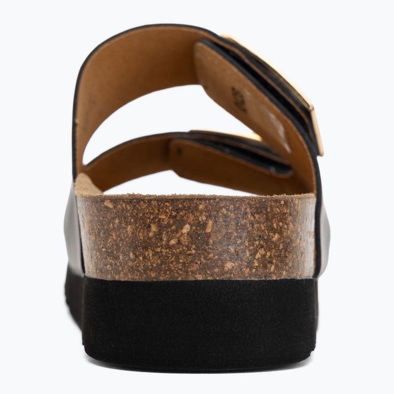 Șlapi de damă Scholl Montery 2 Straps Ad Med black 6