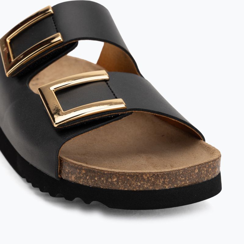 Șlapi de damă Scholl Montery 2 Straps Ad Med black 7