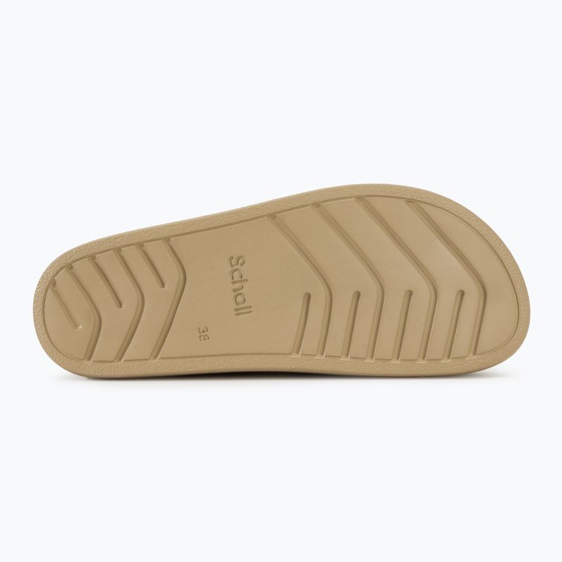 Papuci pentru femei  Scholl Noelle Chunky Sue Sa beige 4
