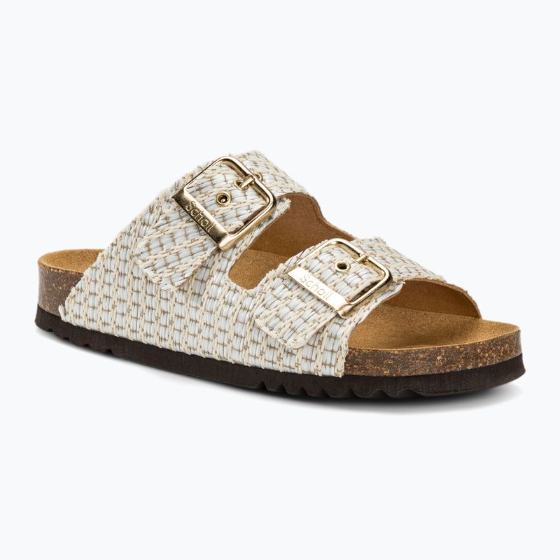 Papuci pentru femei Scholl Noelle Raf Te white
