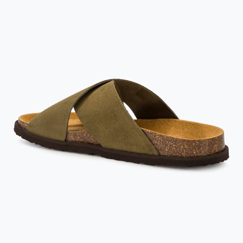 Papuci pentru bărbați Scholl Leon Sue Hdjmb military green