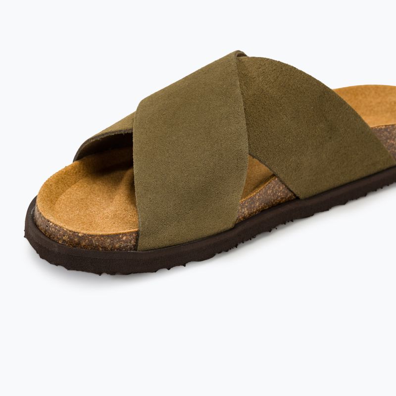 Papuci pentru bărbați Scholl Leon Sue Hdjmb military green
