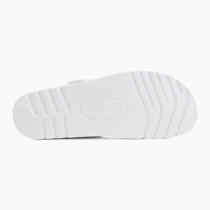 Șlapi de damă Scholl Bahia Eva white 4
