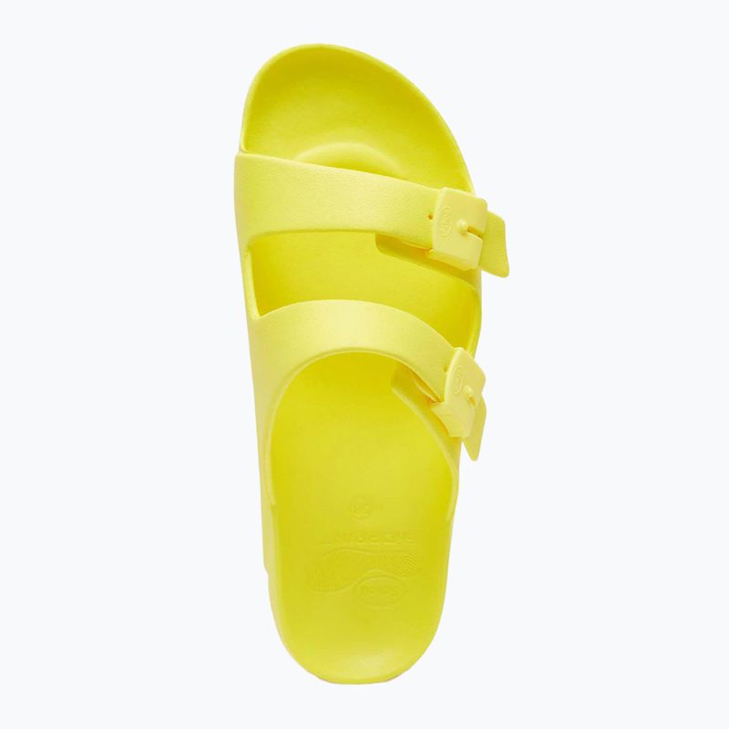 Papuci pentru femei Scholl Bahia Med lemon 3