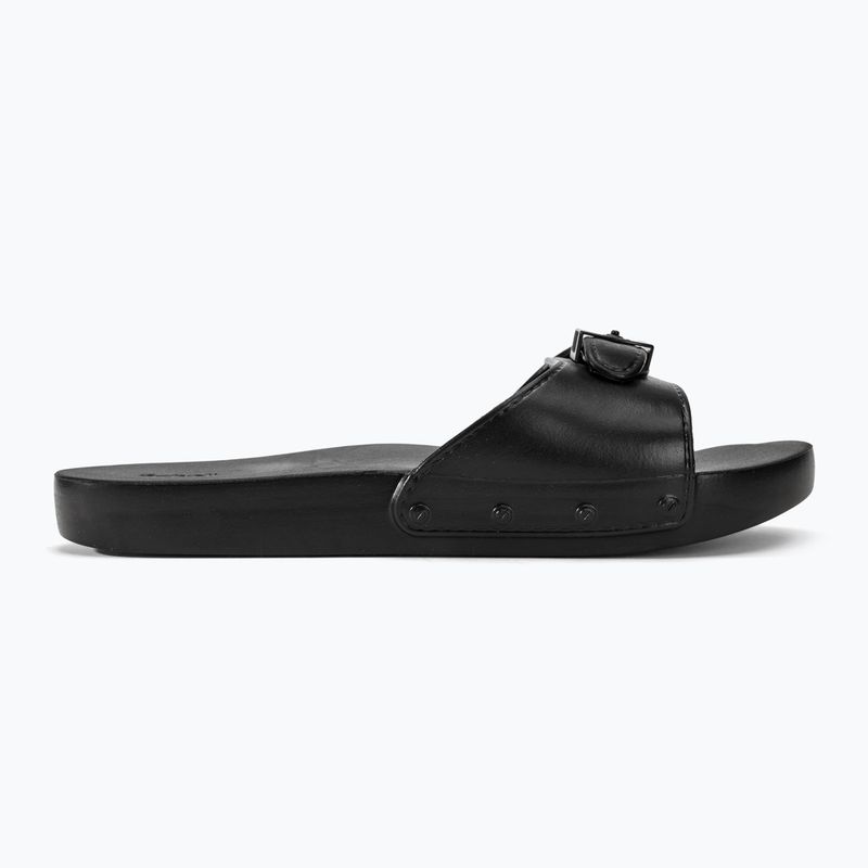 Papuci pentru femei  Scholl Pescura Flat Aqua Eva black 2