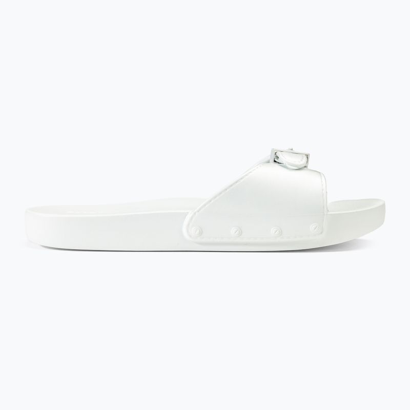Papuci pentru femei  Scholl Pescura Flat Aqua Eva off white 2