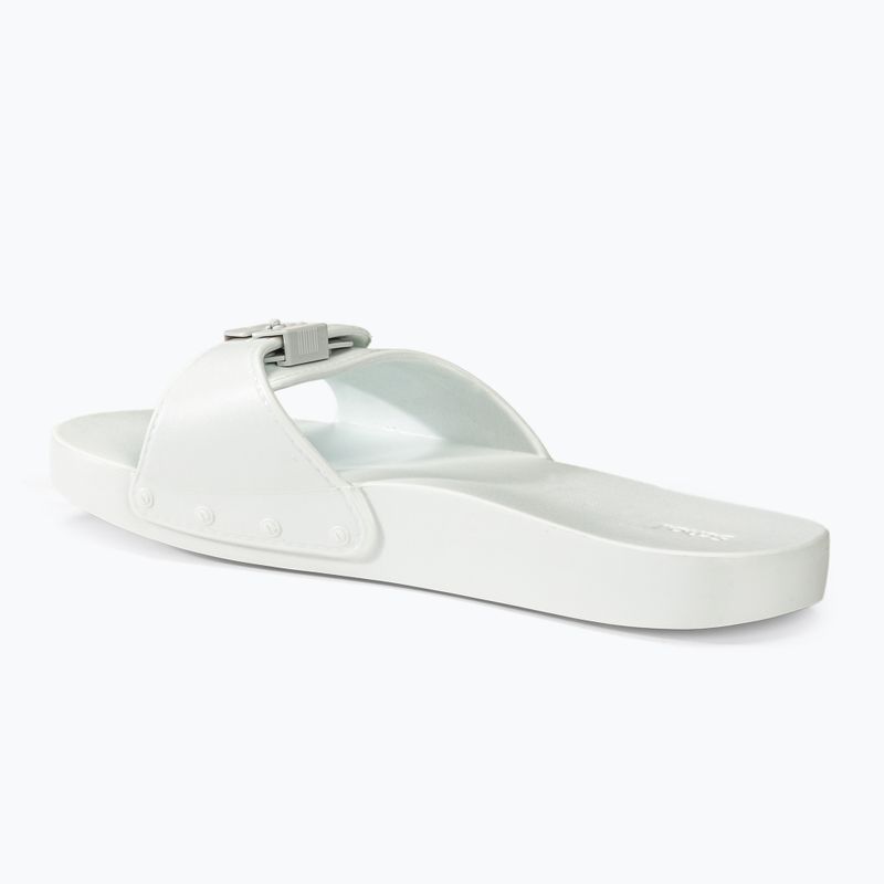 Papuci pentru femei  Scholl Pescura Flat Aqua Eva off white 3
